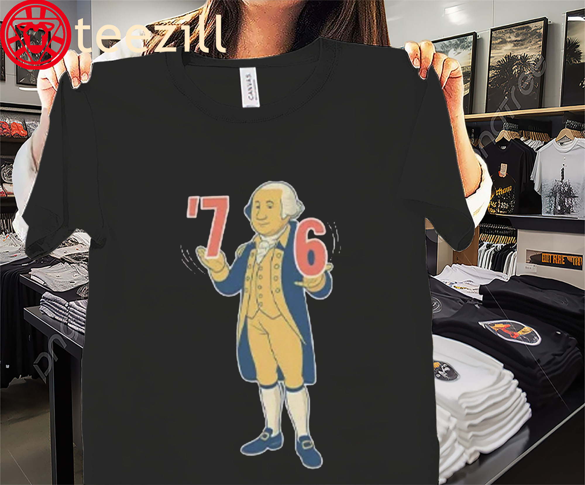 George Washington 6-7 And 7-6 Shirt