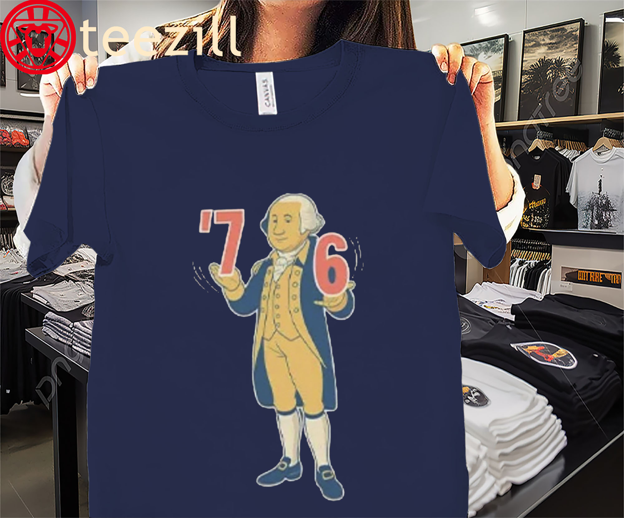 George Washington 6-7 And 7-6 Shirts