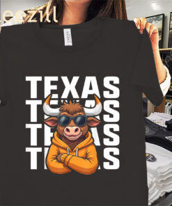 Graphic Vintage Retro Texas Mascot 2025 Shirt