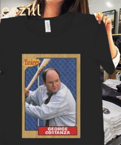 Graphic Yankees George Costanza Baseball Card Shirt