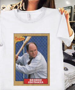 Graphic Yankees George Costanza Baseball Card Shirts
