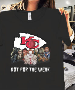Halloween KC Chiefs Not For The Weak Shirt- Halloween 2025 Tees