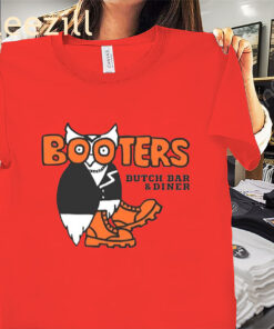 Hooters Booters Butch Bar And Diner Men Shirt