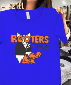 Hooters Booters Butch Bar And Diner Men Shirt Unisex