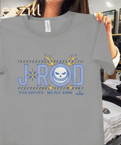 J-Rod- No Fly Zone T-Shirt- Julio Rodríguez Pirate King Outfields