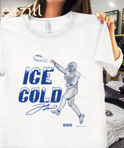 Josh Allen Buffalo Football Ice Cold Shirt