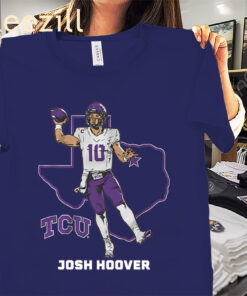 Josh Hoover State Star Shirt- Texas Josh Hoover Fan Tee