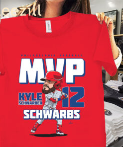 Kyle Schwarber- Schwarber MVP T-Shirt- Philadelphia Slugger Tee