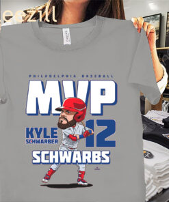 Kyle Schwarber- Schwarber MVP T-Shirt- Philadelphia Slugger Tees