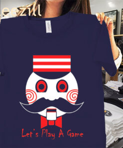 Let's Play A Game Shirt Funny Halloween 2025