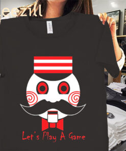 Let's Play A Game Shirt Funny Halloween 2025 Shirt