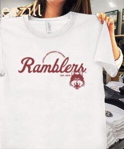 Loyola University Chicago Ramblers Est. 1870 Logo Shirt