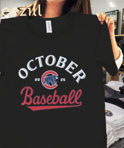Official Limited Chicago Cubs October Baseball Shirts