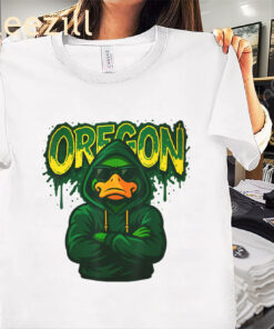 Vintage Retro Donald Duck Oregon Football Shirt