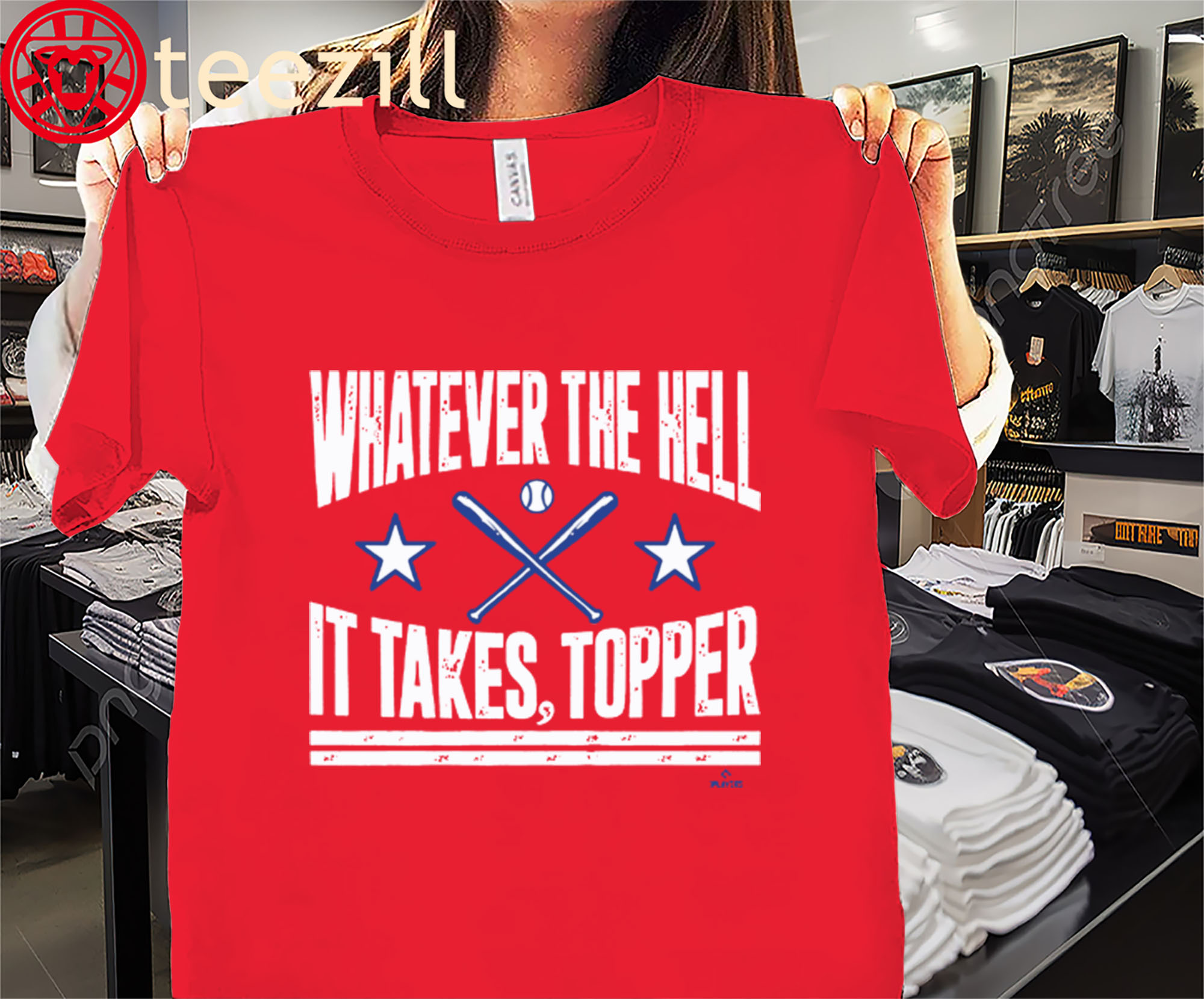 Philly Whatever The Hell It Takes Topper Shirt Philadelphia Baseball Tee