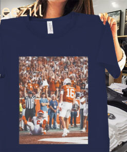 Posters Arch Manning Stare Down Shirt Texas Longhorns