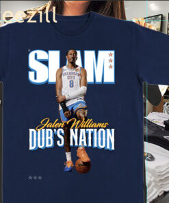Posters Jalen Williams Dub's Nation Slam Cover 258 T-Shirts