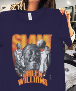 Posters Jalen Williams Remix Slam Cover Shirt