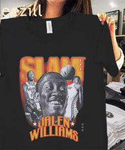 Posters Jalen Williams Remix Slam Cover Shirts
