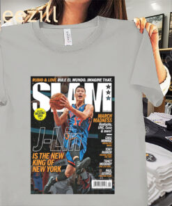 Posters Jeremy Lin Is The New King Of New York SLAM Cover 157 Shirt