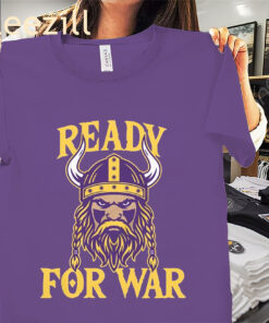 Ready For War Shirt Minnesota Vikings Vintage