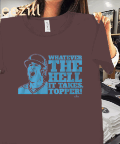 Realmuto Whatever the Hell It Takes Topper Shirt New Phillies T-Shirts