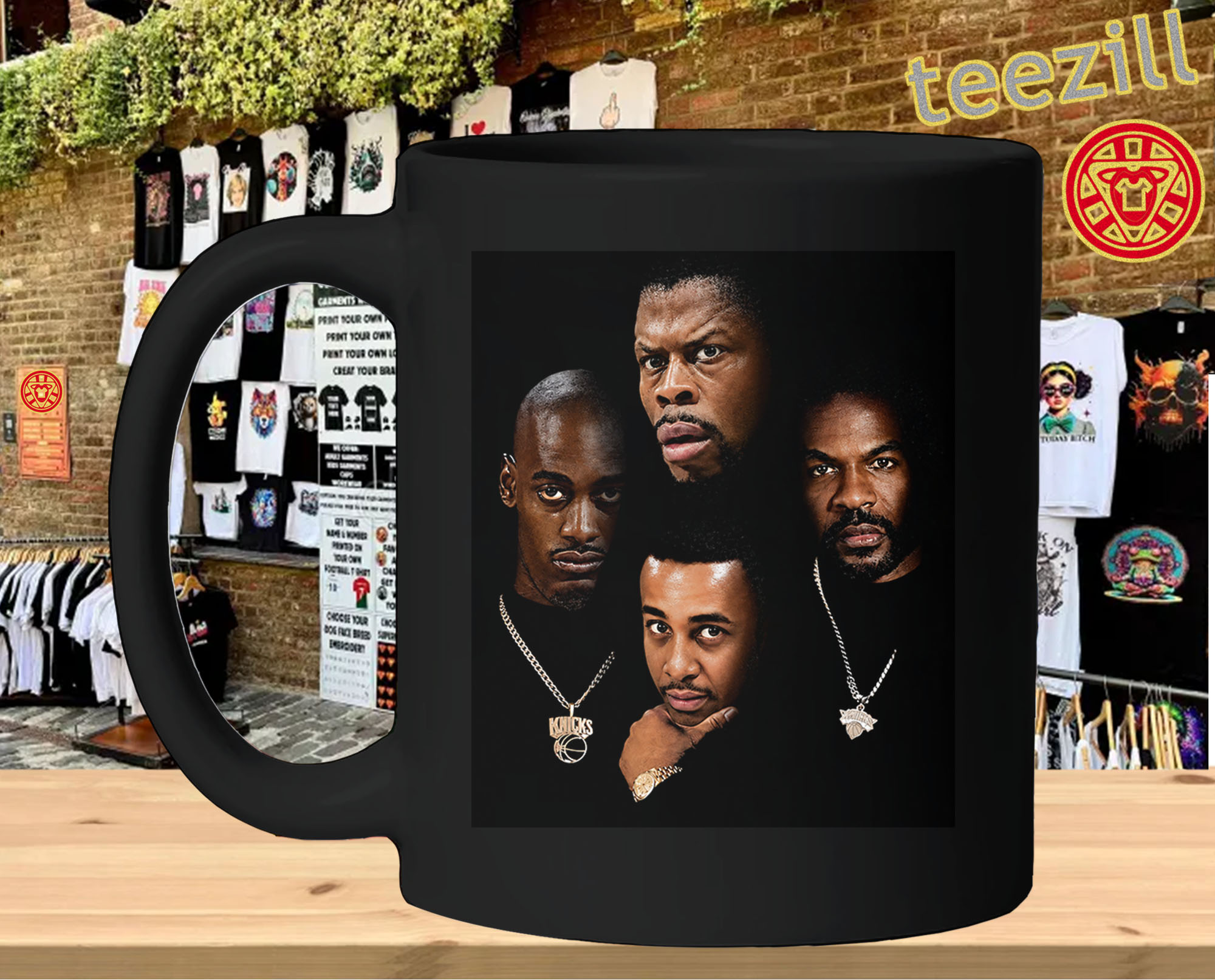 Retro New York Knicks 90s Death mug