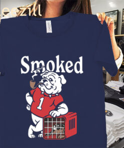 SMOKED Dog Mascots In College Football Tee