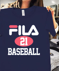 Sammy Sosa Fila 21 Chicago Cubs Baseball Shirts