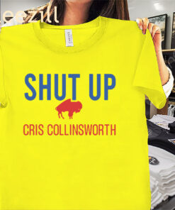 Shut Up Cris Collinsworth T-Shirt Buffalo Bills Premiums