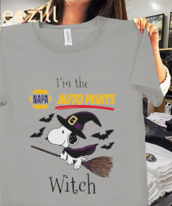 Snoopy I’m the Witch Halloween Shirt Snoopy Halloween 2025