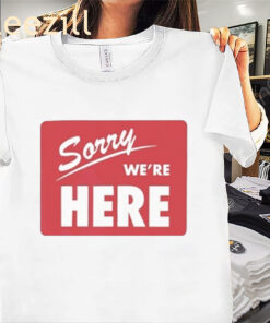 Sorry We’Re Here Shirt Denim Tears Tee