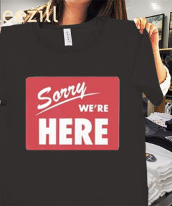Sorry We’Re Here Shirt Denim Tears Tees