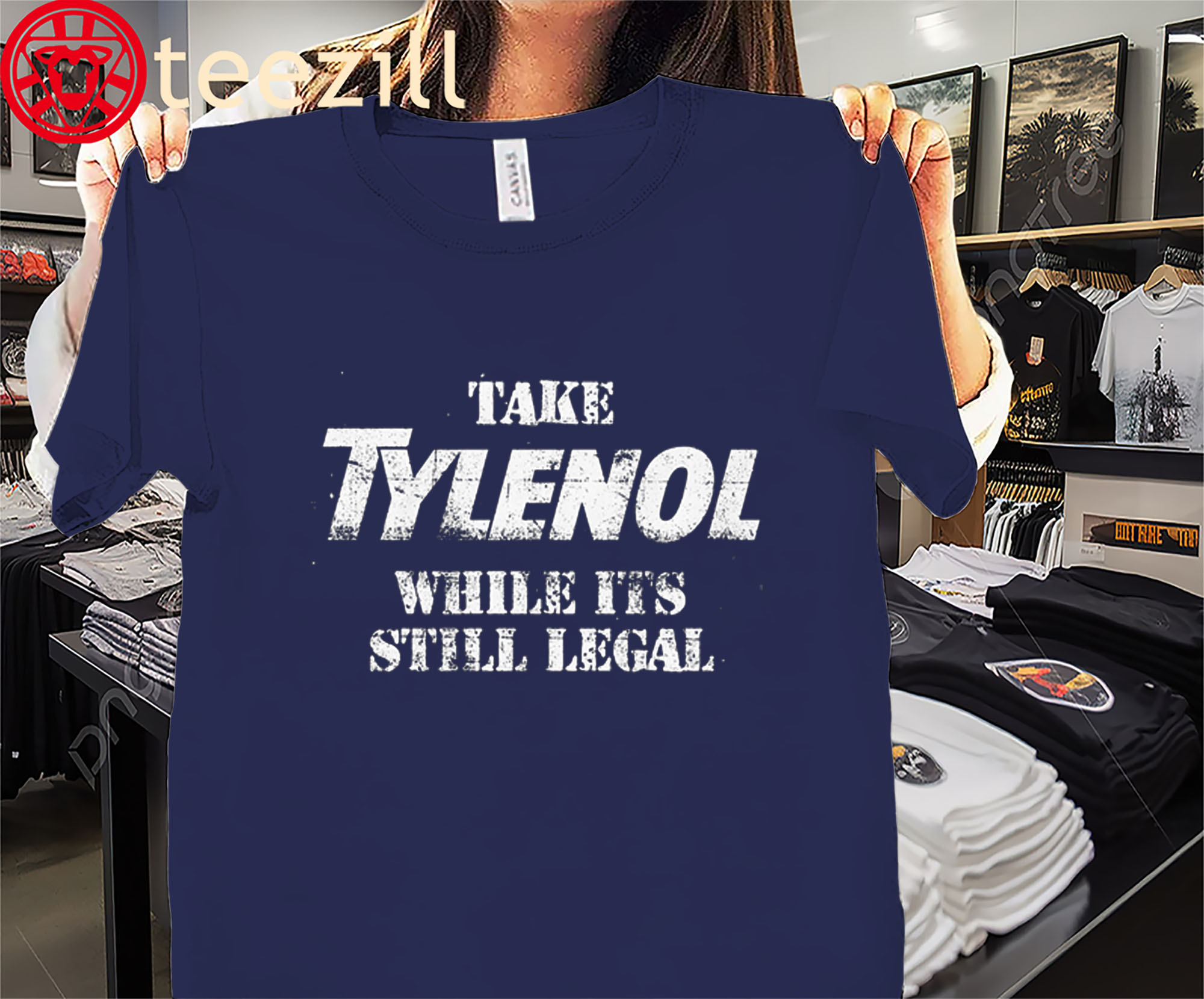Take Medicine While It’s Still Legal Shirt – Bold Statement Tee