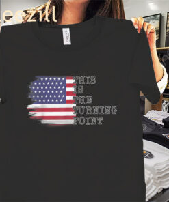 Teens This is The Turning Point USA Flag Shirt