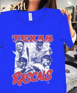 Texas Rascals Shirt – Helman, Harris, Freeman & Osuna Baseball Tee