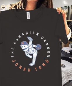 The Canadian Cannon T-Shirt New York Jonah Tong Baseballs