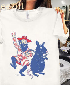 The Dancing Dutchman And His Rat Chauncey Gift Tee Shirt