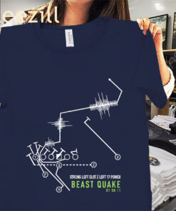 The Strong Left Slot Z Left 17 Power Beast Quake Shirts