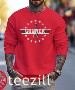 Top Gunner Stockton Shirt - Georgia Bulldogs UGA Football Tees