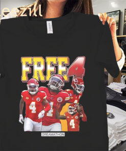 Travis Kelce Free 4 Rashee Rice Shirt Unisex