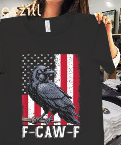 Vintage Retro Crow Black Bird F-Caw-F Shirt