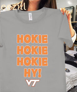 Virginia Tech Hokies- Hokie Hokie Hokie Hy VT Official Shirts