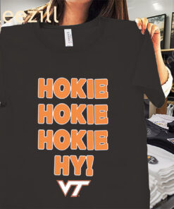Virginia Tech Hokies- Hokie Hokie Hokie Hy VT Official Tee