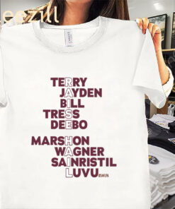 Washington Raise Hail Names Shirt- DC Football Tees