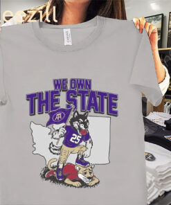We Own the State Pocket Tee Randy Wolf And Detroit Tigers Shirts