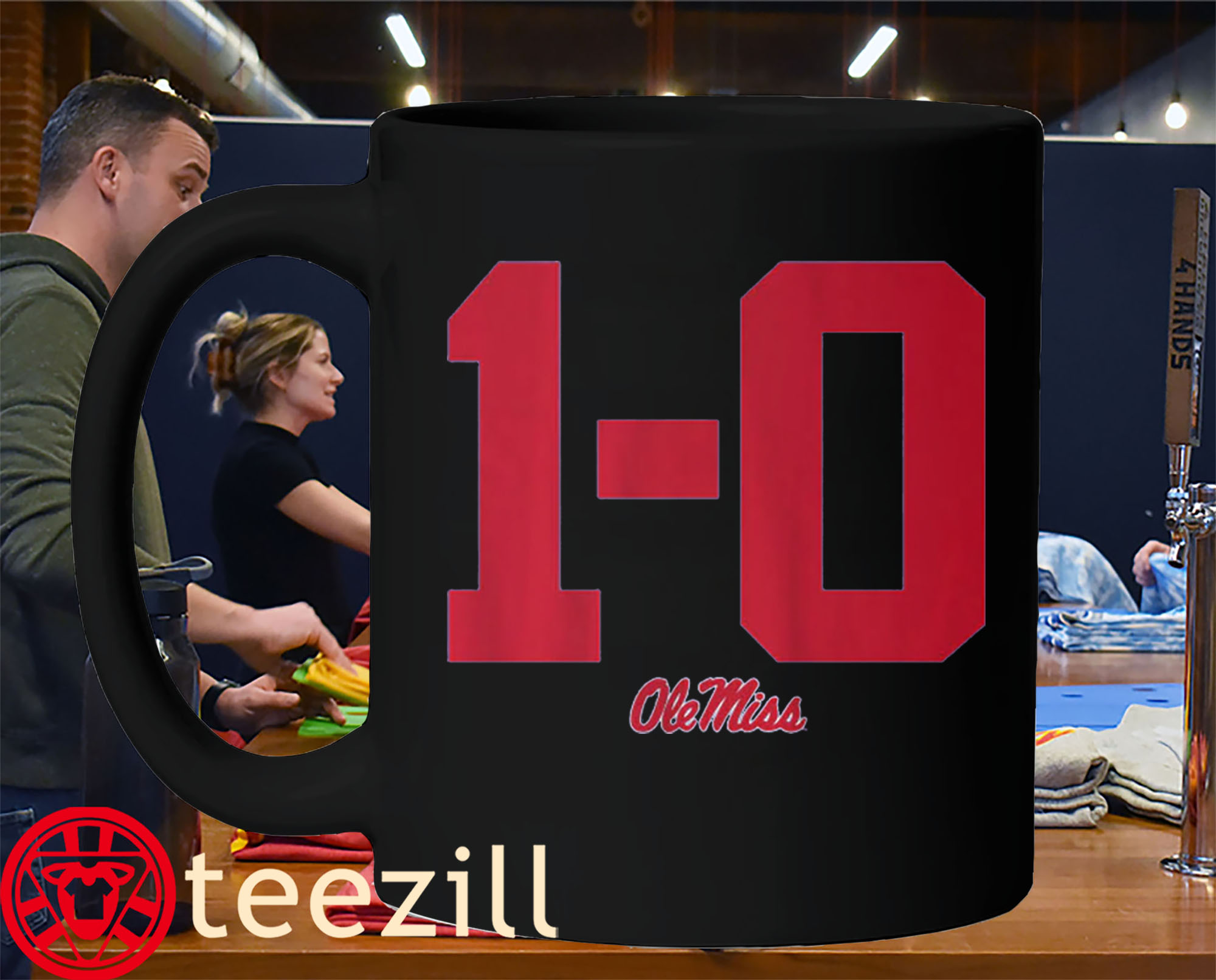 1-0 Shirt – Mississippi Football Mug