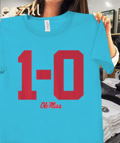 1-0 Shirt – Mississippi Football Tees