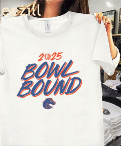 2025 Bowl Bound Season Broncos Shirt Broncos Football Tee