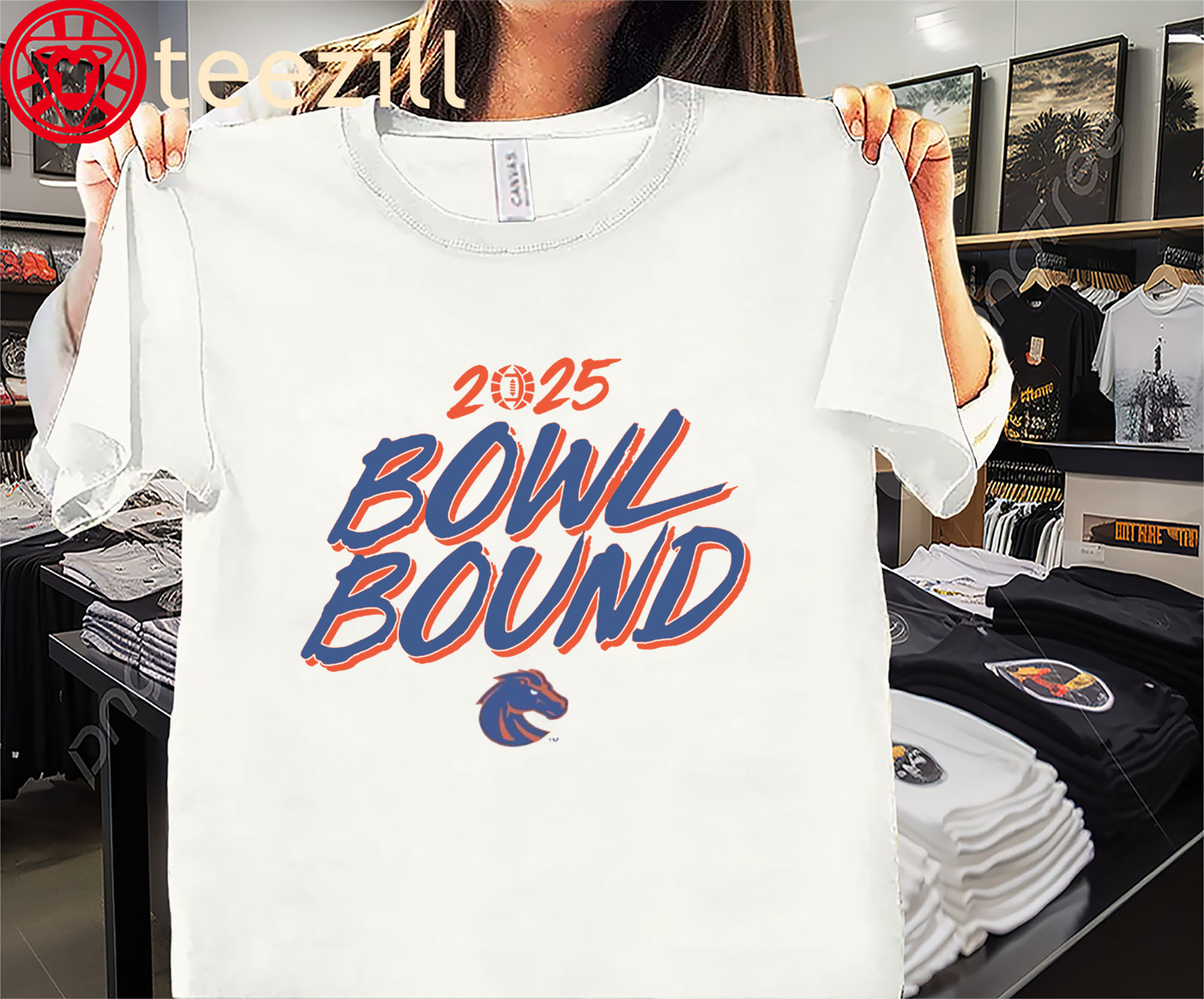 2025 Bowl Bound Season Broncos Shirt Broncos Football Tee
